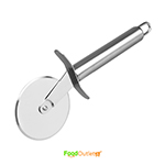 Pizza Cutter for Kitchen || Stainless Steel Wheel Knife with Comfort Grip || Now Cut Your Pizza Sandwich smoothly, 19.8x2.5x6.9CM
