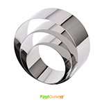 Steel  Pizza Base Cutter Cake Cut Outs 6,7and 8 Inch (Set of 3)