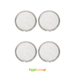 7 Inches Aluminium Pizza Screen- Set of 4 Pieces
