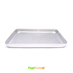 Aluminium Baking Tray for Oven, Joint Free (Silver)