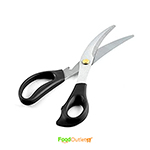 Korean Kitchen Scissors/Shears, Heavy Duty Stainless Steel Multi-function Scissors for Chicken, Poultry, Fish, Seafood, Meat, Vegetables, Herbs -